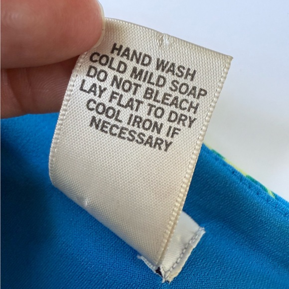 Cache Stretch Tropical Sleeveless Multicolor Sheath Dress Size S - Picture 8 of 8